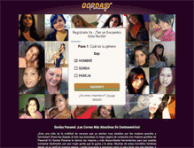 Tablet Screenshot of gordaspanama.com